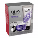 Olay Regenerist Retinol 24 + Peptide Face Wash and Moisturizer - Duo Pack - 5 fl oz/1.7oz